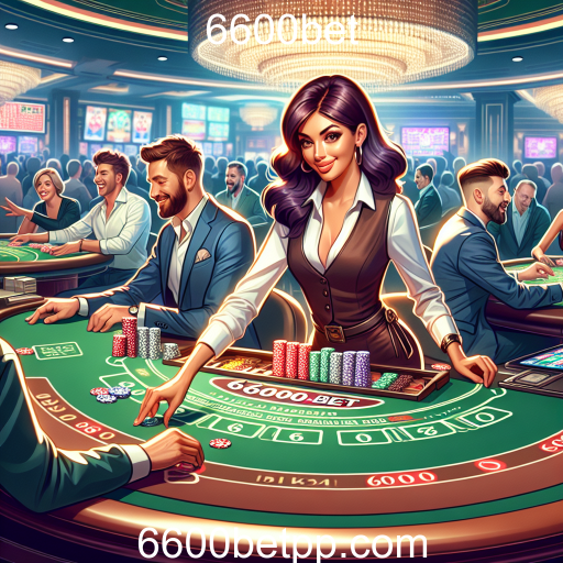 Explore a Empolgação do Cassino Ao Vivo no 6600bet
